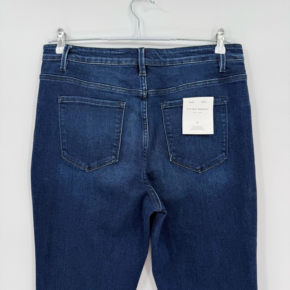 Flying Monkey Split Front High Rise Slim Straight… - image 10